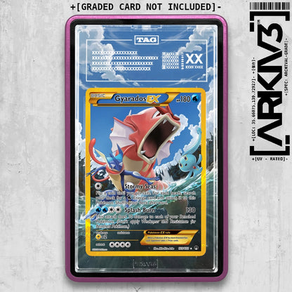 ARKIV3 TAG graded front - Purple