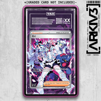 ARKIV3 TAG graded front - Purple