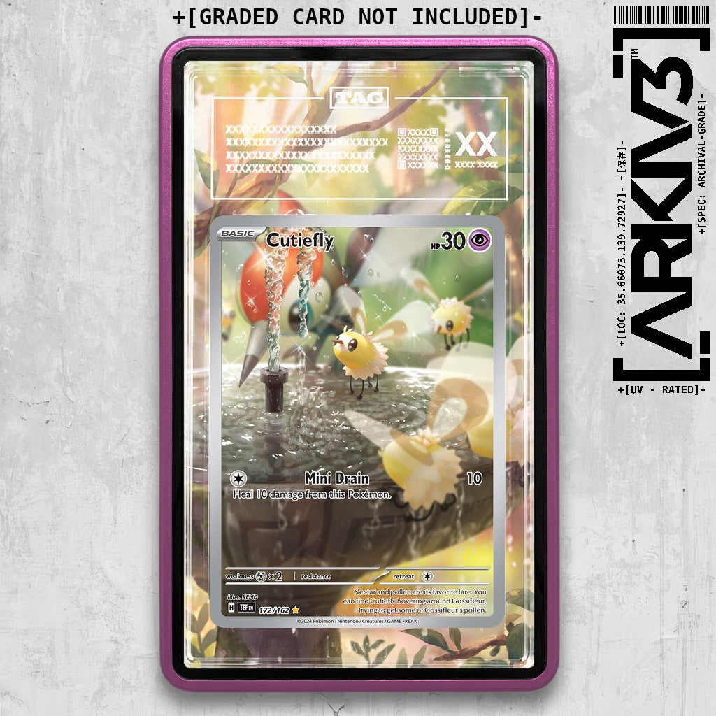 ARKIV3 TAG graded front - Purple