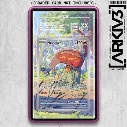 ARKIV3 TAG graded front - Purple