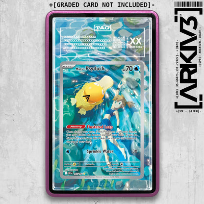 ARKIV3 TAG graded front - Purple