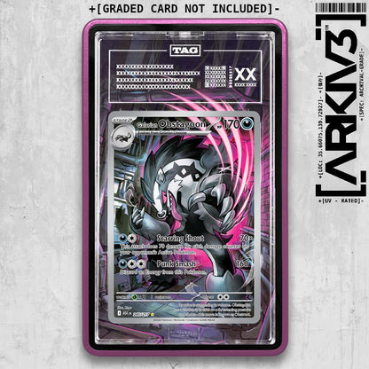 ARKIV3 TAG graded front - Purple