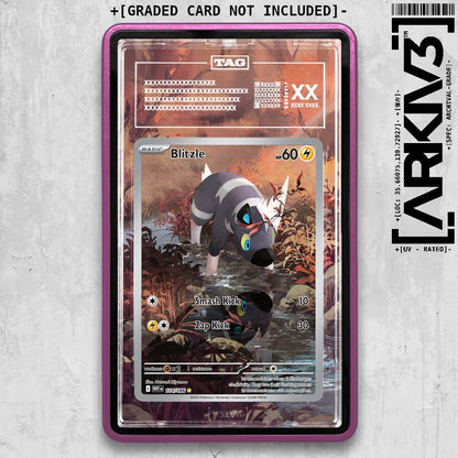ARKIV3 TAG graded front - Purple