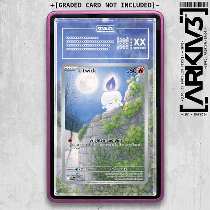 ARKIV3 TAG graded front - Purple