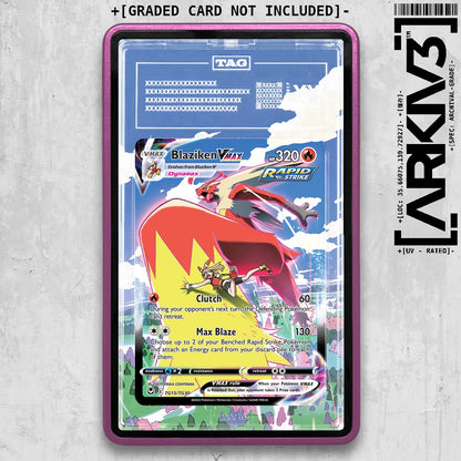 ARKIV3 TAG graded front - Purple