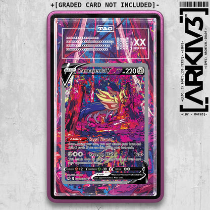 ARKIV3 TAG graded front - Purple