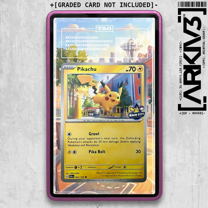 ARKIV3 TAG graded front - Purple