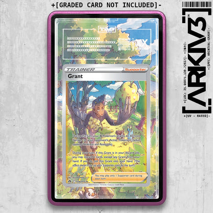 ARKIV3 TAG graded front - Purple