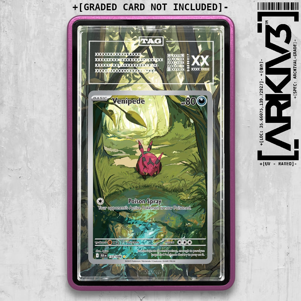 ARKIV3 TAG graded front - Purple