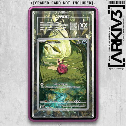 ARKIV3 TAG graded front - Purple