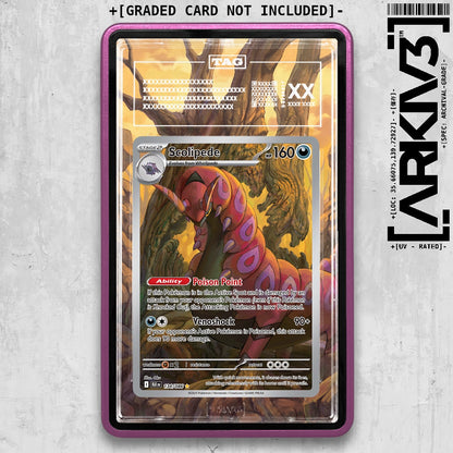 ARKIV3 TAG graded front - Purple