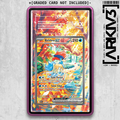 ARKIV3 TAG graded front - Purple