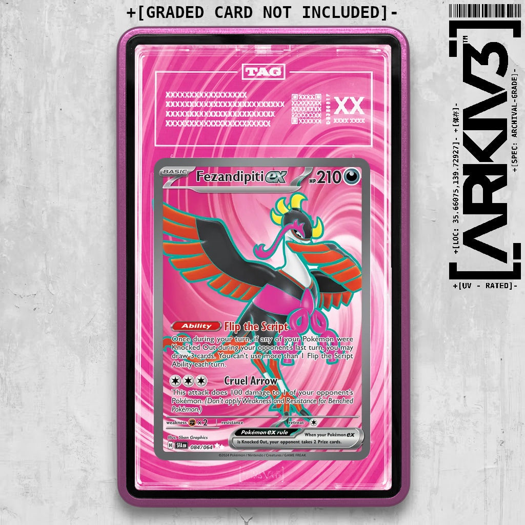 ARKIV3 TAG graded front - Purple