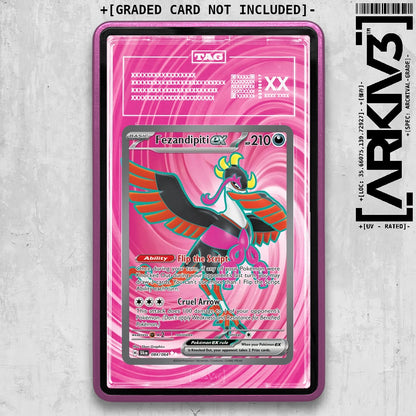 ARKIV3 TAG graded front - Purple