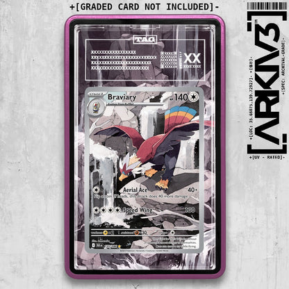 ARKIV3 TAG graded front - Purple