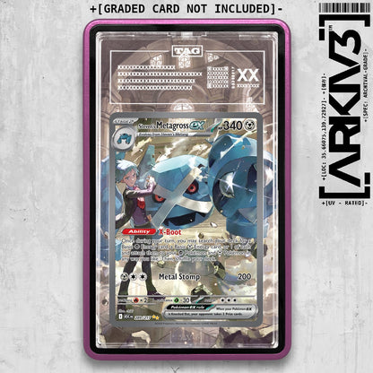 ARKIV3 TAG graded front - Purple