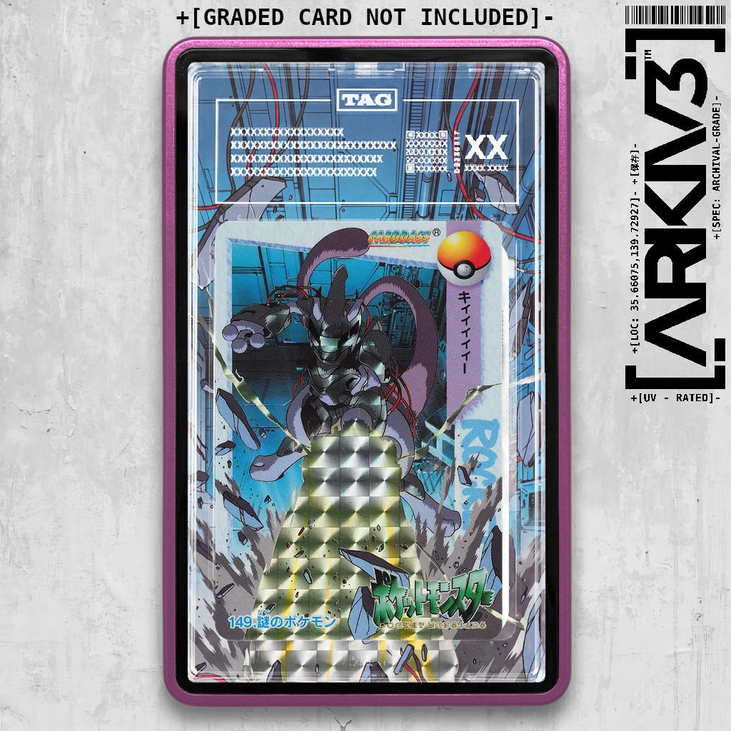 ARKIV3 TAG graded front - Purple
