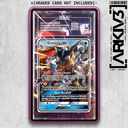 ARKIV3 TAG graded front - Purple