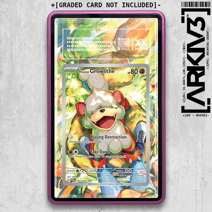 ARKIV3 TAG graded front - Purple