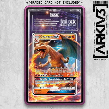 ARKIV3 TAG graded front - Purple