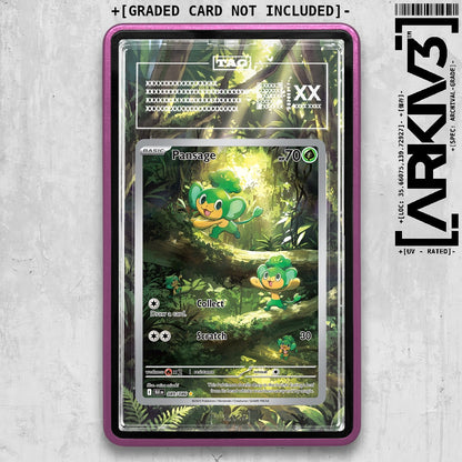 ARKIV3 TAG graded front - Purple