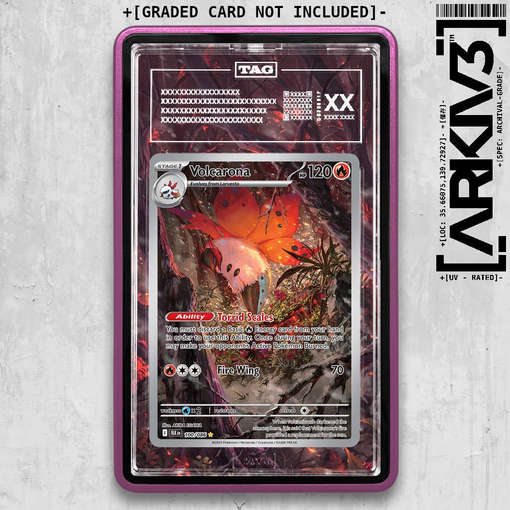 ARKIV3 TAG graded front - Purple