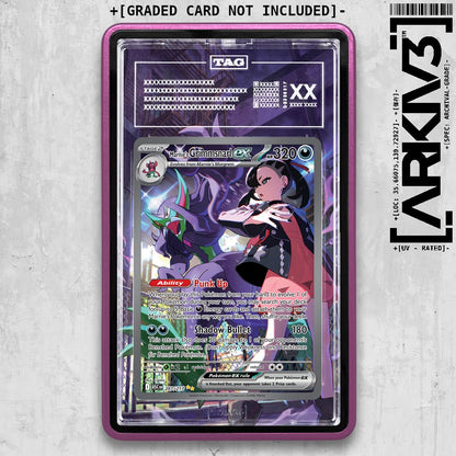 ARKIV3 TAG graded front - Purple
