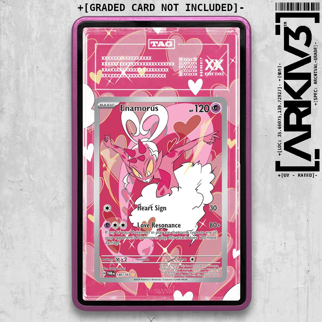 ARKIV3 TAG graded front - Purple