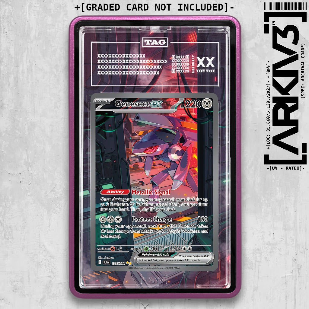 ARKIV3 TAG graded front - Purple