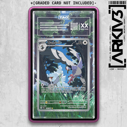 ARKIV3 TAG graded front - Purple