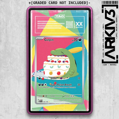 ARKIV3 TAG graded front - Purple