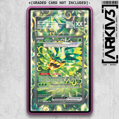 ARKIV3 TAG graded front - Purple