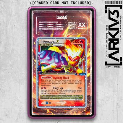 ARKIV3 TAG graded front - Purple