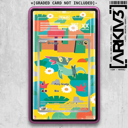 ARKIV3 TAG graded front - Purple