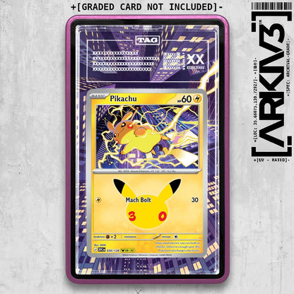 ARKIV3 TAG graded front - Purple