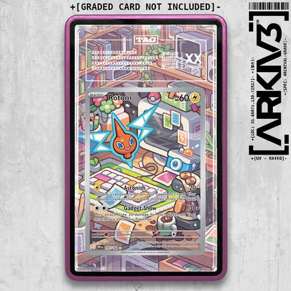 ARKIV3 TAG graded front - Purple
