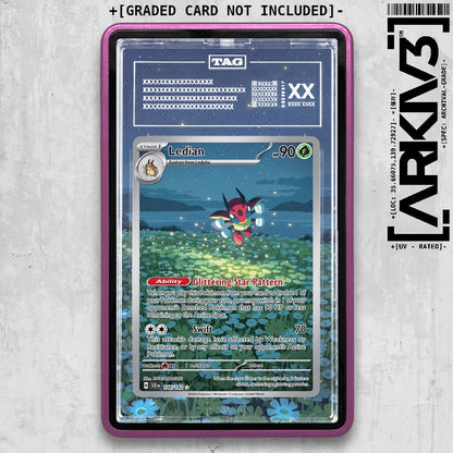ARKIV3 TAG graded front - Purple