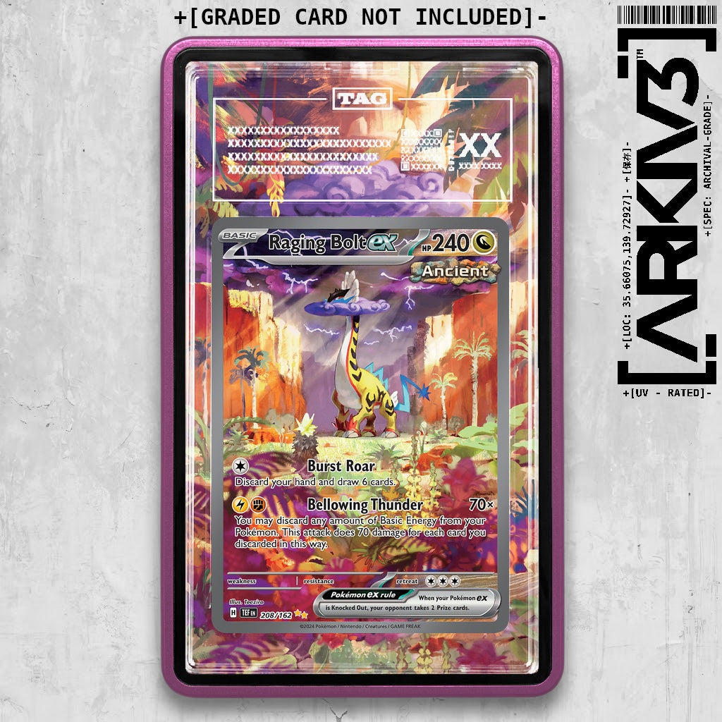 ARKIV3 TAG graded front - Purple