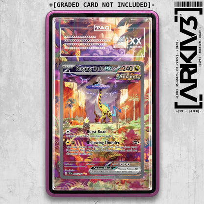 ARKIV3 TAG graded front - Purple