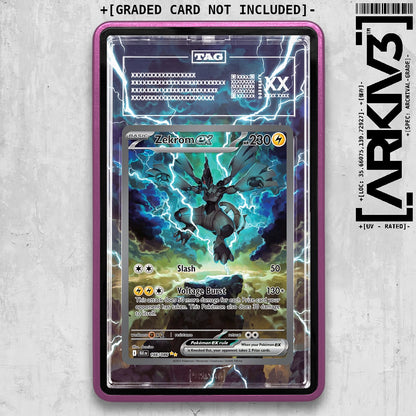 ARKIV3 TAG graded front - Purple