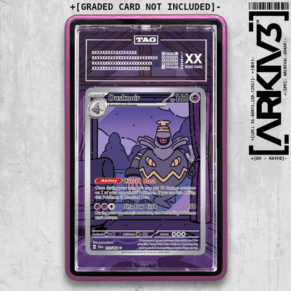 ARKIV3 TAG graded front - Purple