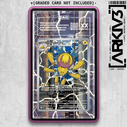 ARKIV3 TAG graded front - Purple