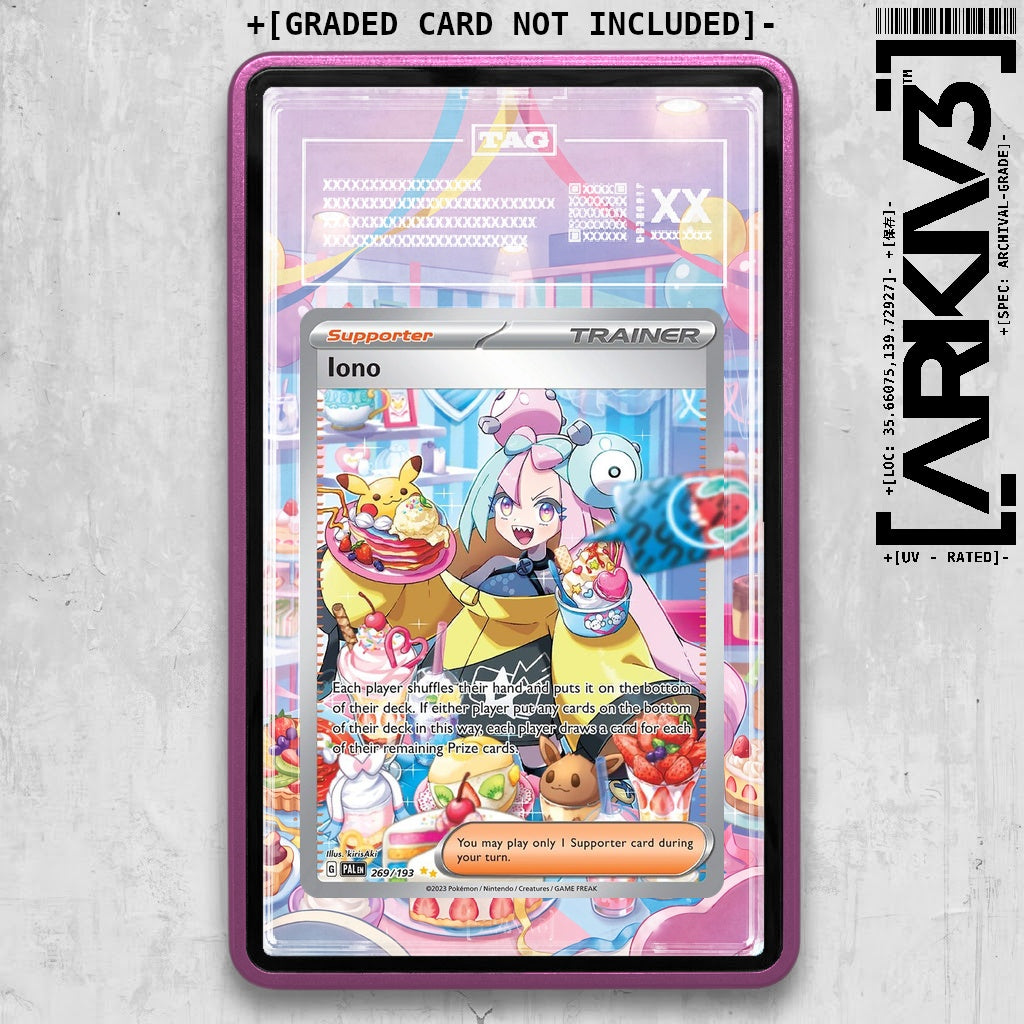 ARKIV3 TAG graded front - Purple