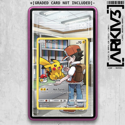 ARKIV3 TAG graded front - Purple