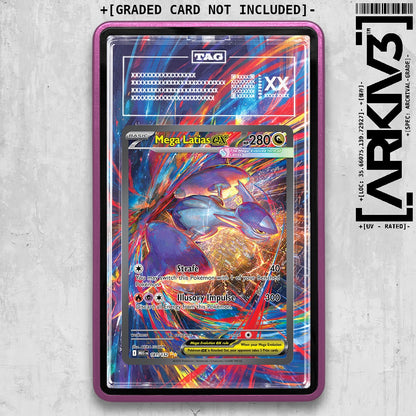ARKIV3 TAG graded front - Purple