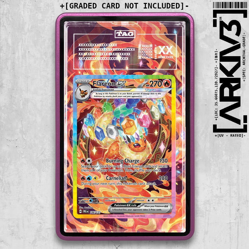 ARKIV3 TAG graded front - Purple