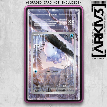 ARKIV3 TAG graded front - Purple