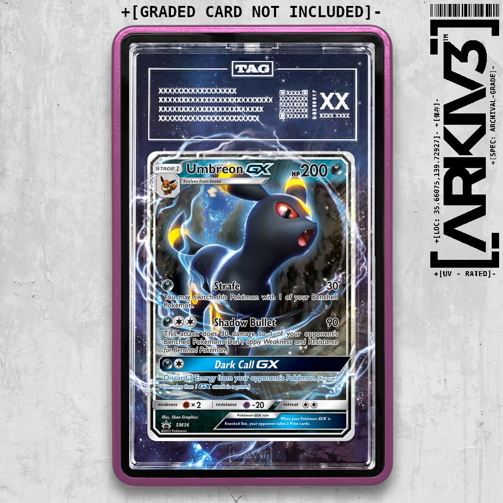 ARKIV3 TAG graded front - Purple