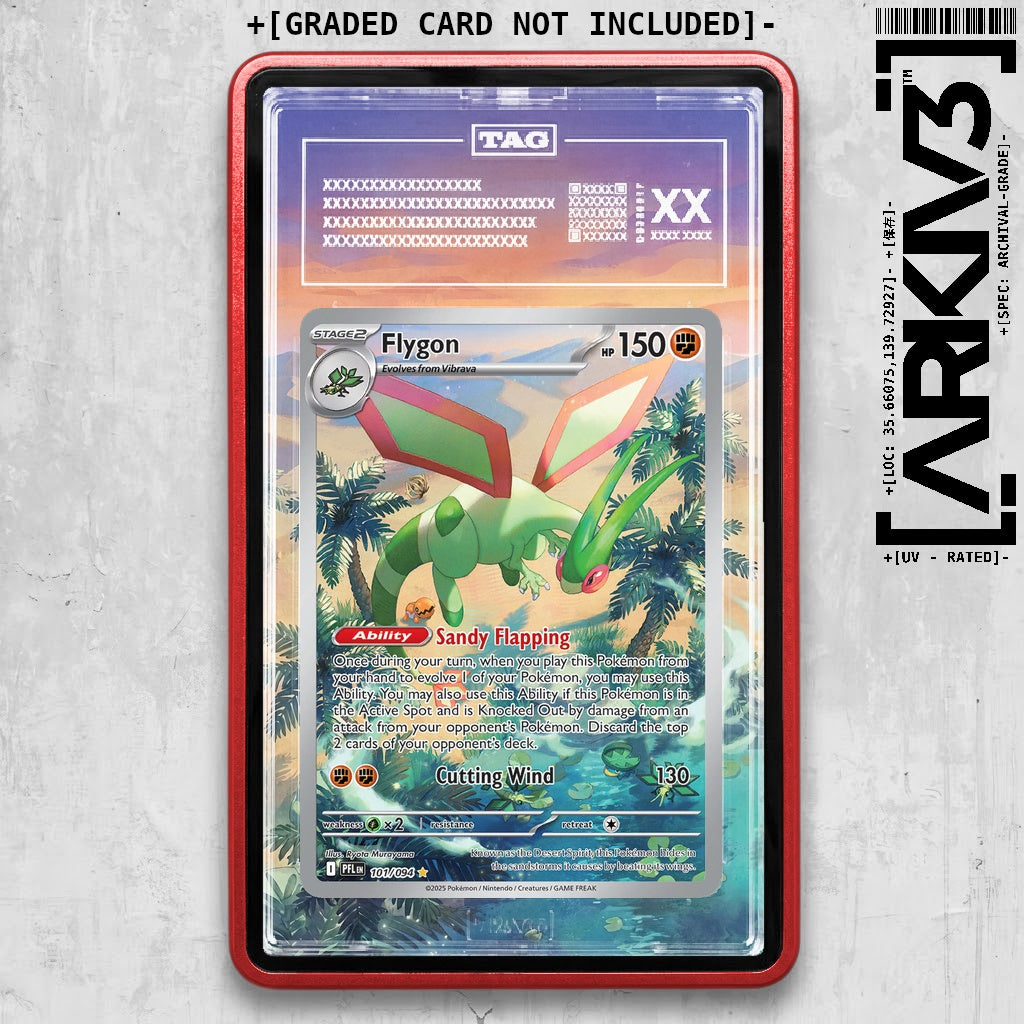 ARKIV3 TAG graded front - Red