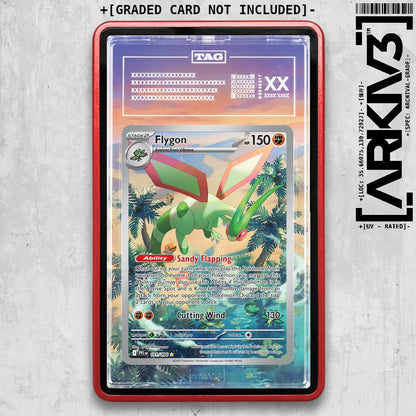 ARKIV3 TAG graded front - Red